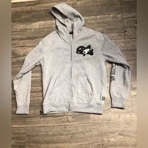 South Pole Heather Gray Hoodie